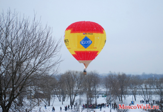 Воздушный шар в Коломенском